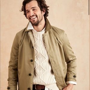 Banana Republic Mens Mac Waterproof jacket in small (NWOT)
